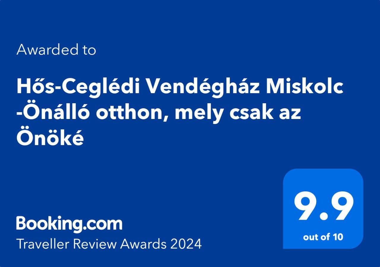Hos-Cegledi Vendeghaz Miskolc -Oenallo Otthon, Mely Csak Az Oenoeke المظهر الخارجي الصورة